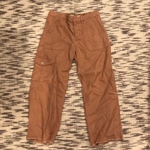 Fit and flair soft cotton pant from free people
